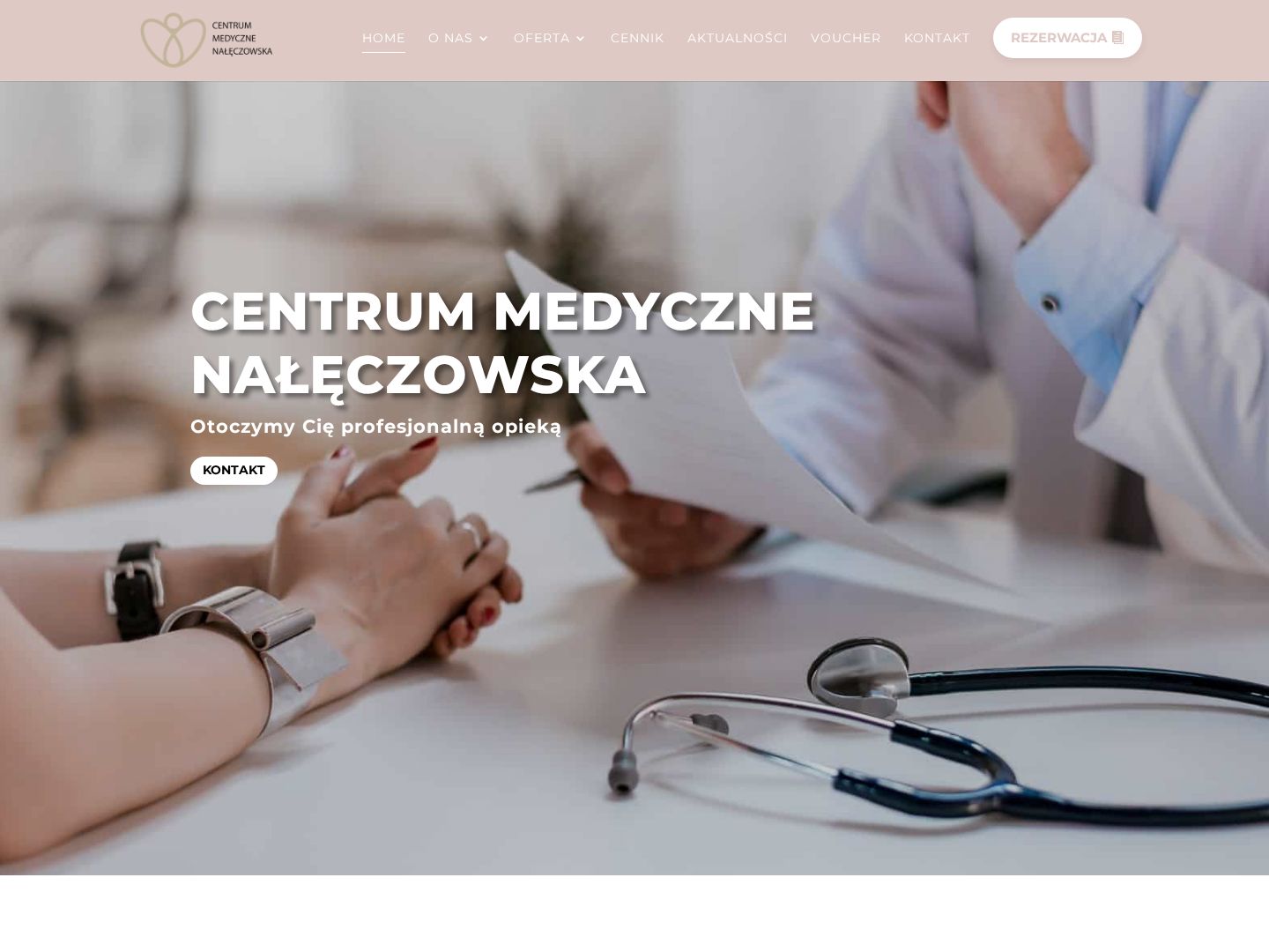 CreateWebsite — Centrum Medyczne Nałęczowska (Medycyna estetyczna)