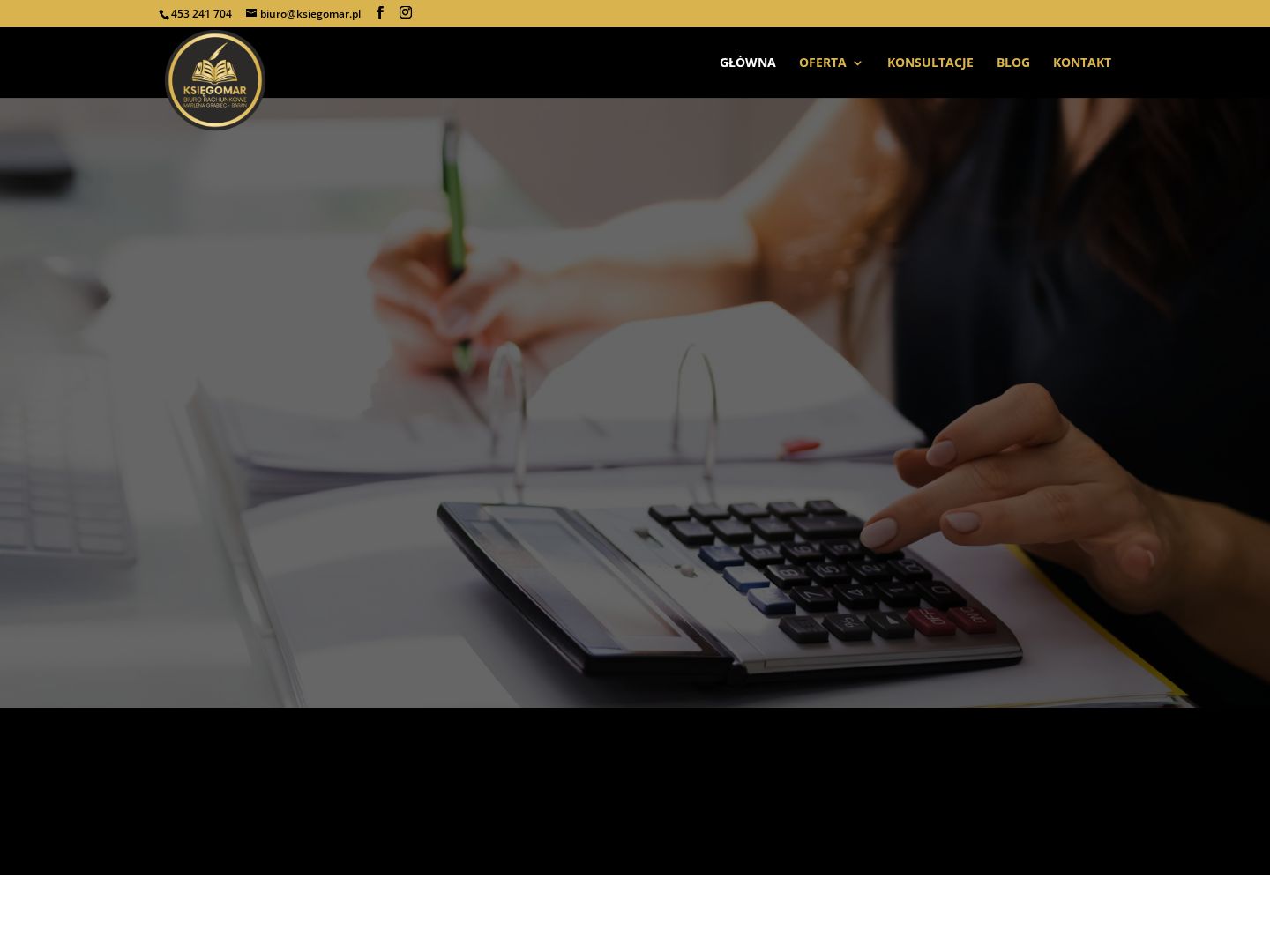 CreateWebsite — Biuro rachunkowe Brzóza (Księgowość)